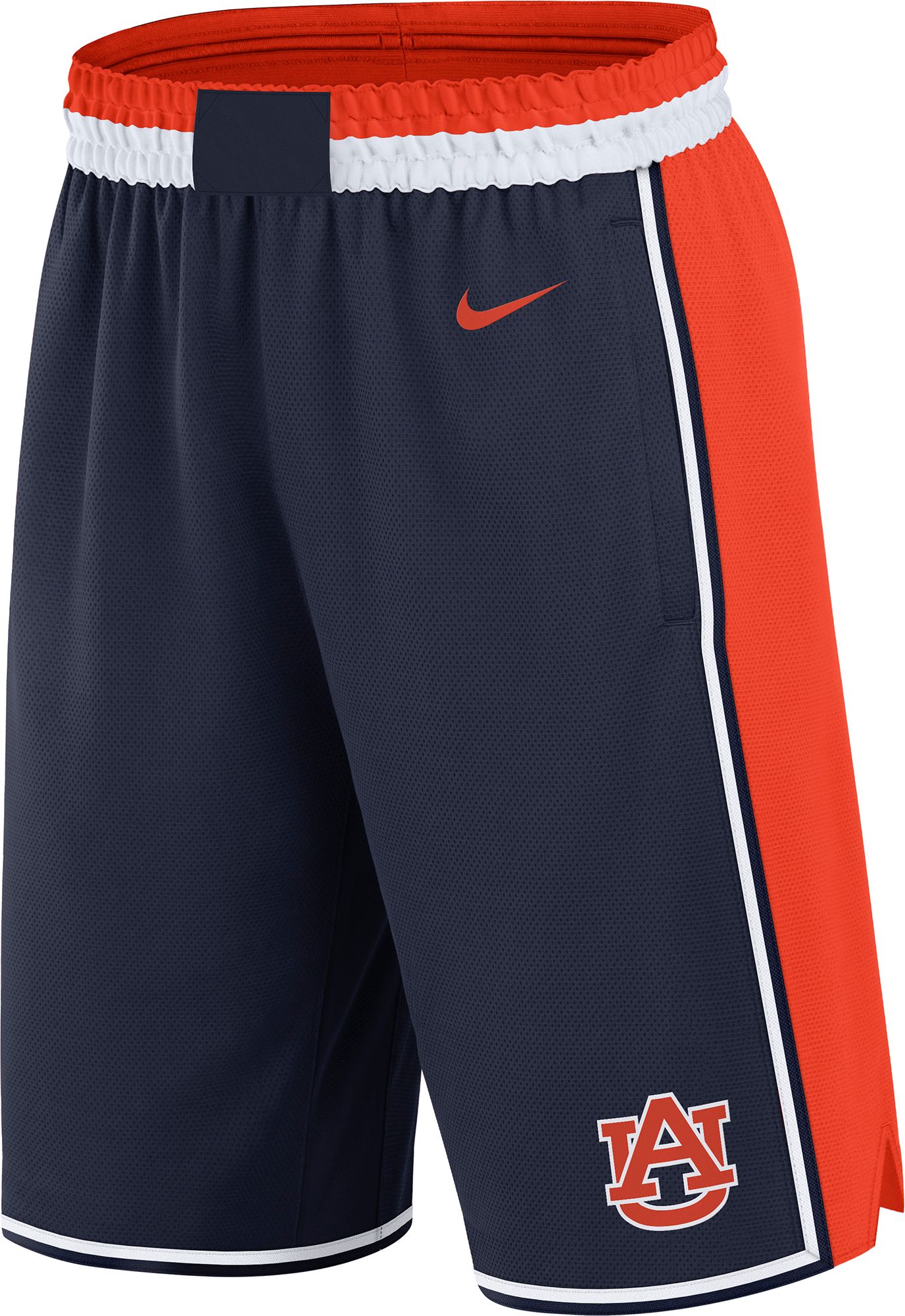 Nike Adult Auburn Tigers Navy Replica Basketball Shorts