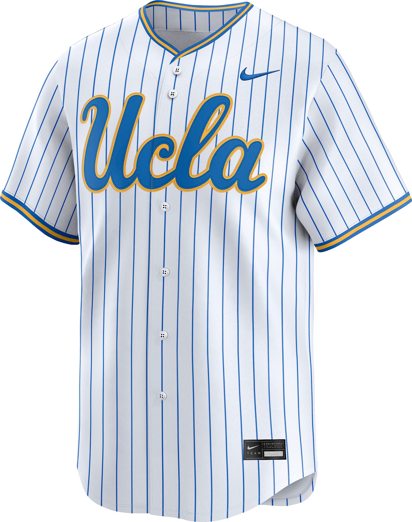 Nike Men's UCLA Bruins White Swingman Pinstripe Jersey