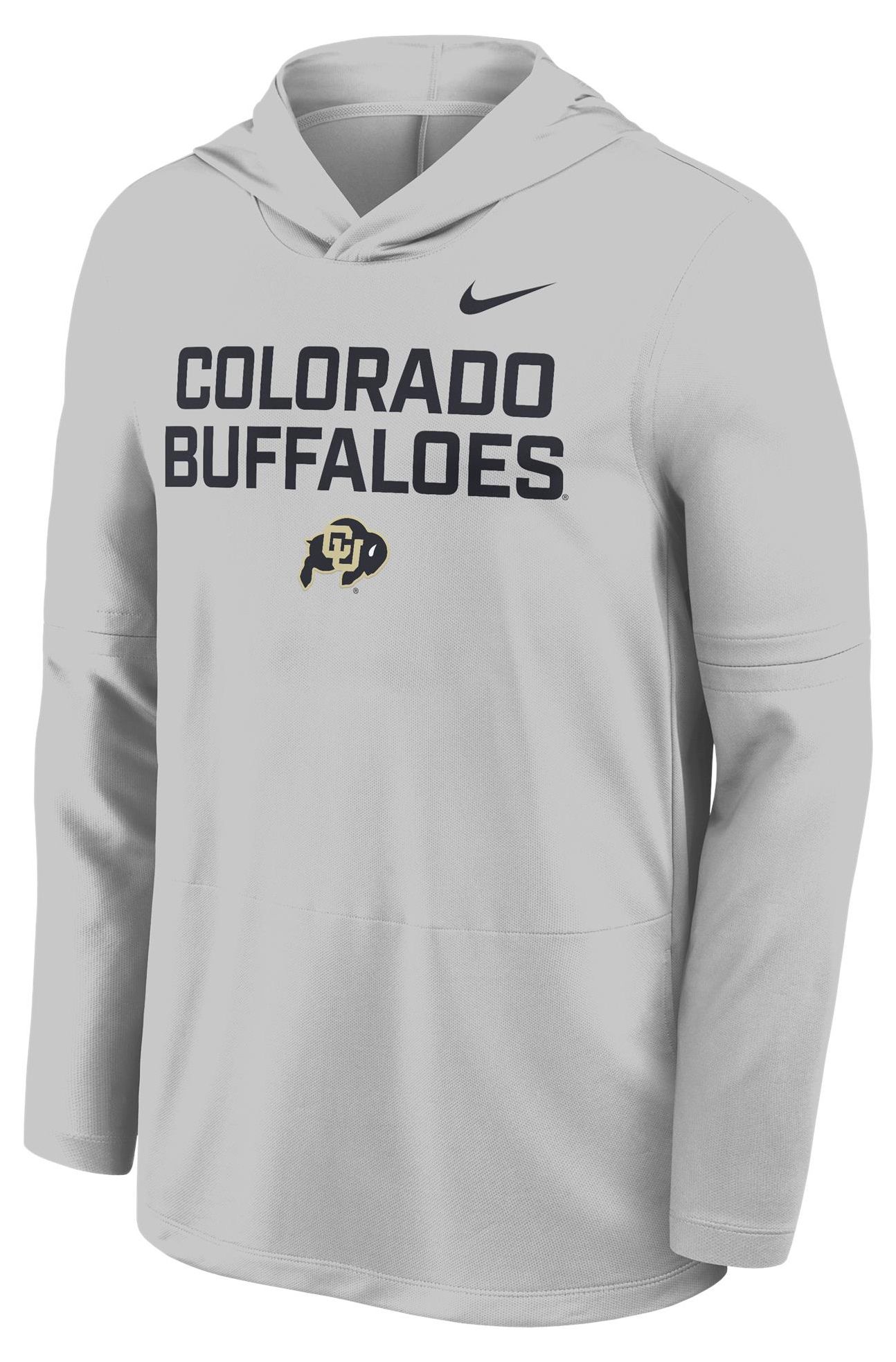 Nike Men's Colorado Buffaloes Photon Dust Lightweight Hooded Long Sleeve T-Shirt