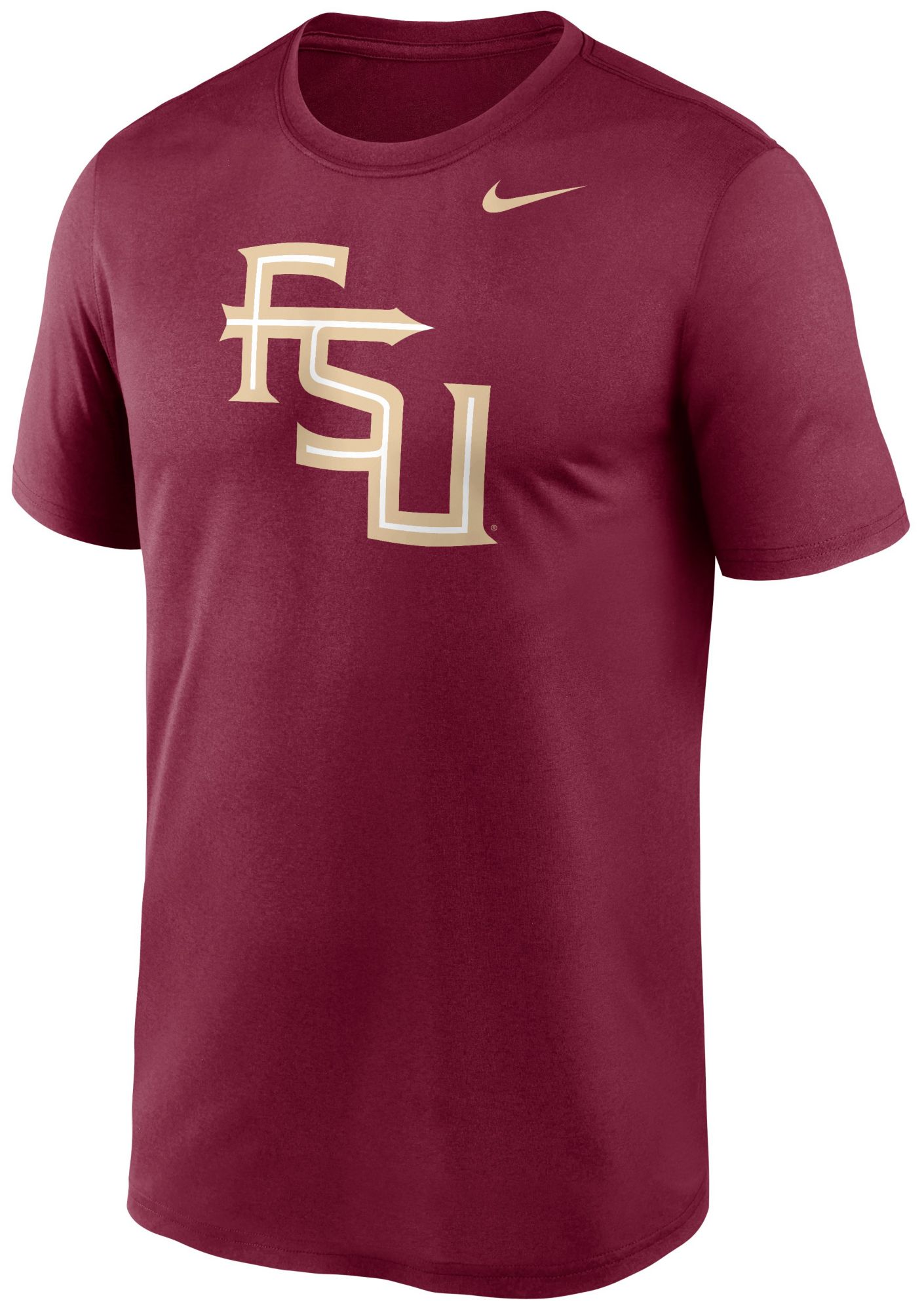Nike Men's Florida State Seminoles Team Maroon Legend Logo T-Shirt