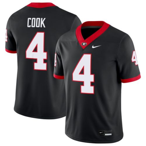 Nike Men's Georgia Bulldogs Nick Chubb #27 Black Dri-FIT