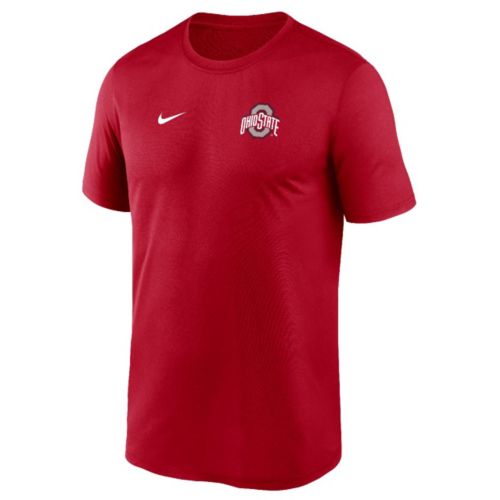 Nike Men's Ohio State Buckeyes Black Football Helmet T-Shirt
