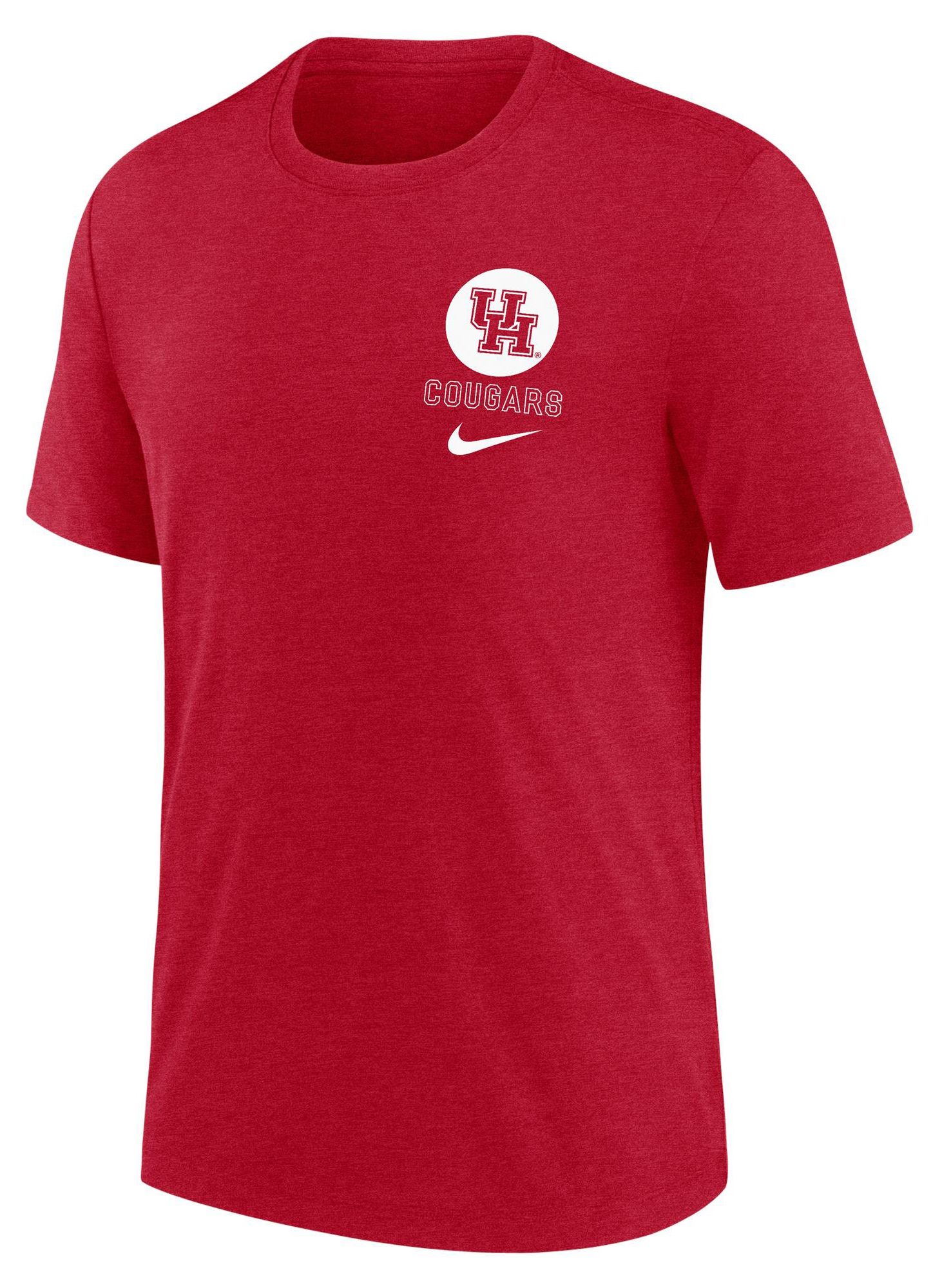 Nike Men's Houston Cougars Red Triblend LC Stack T-Shirt