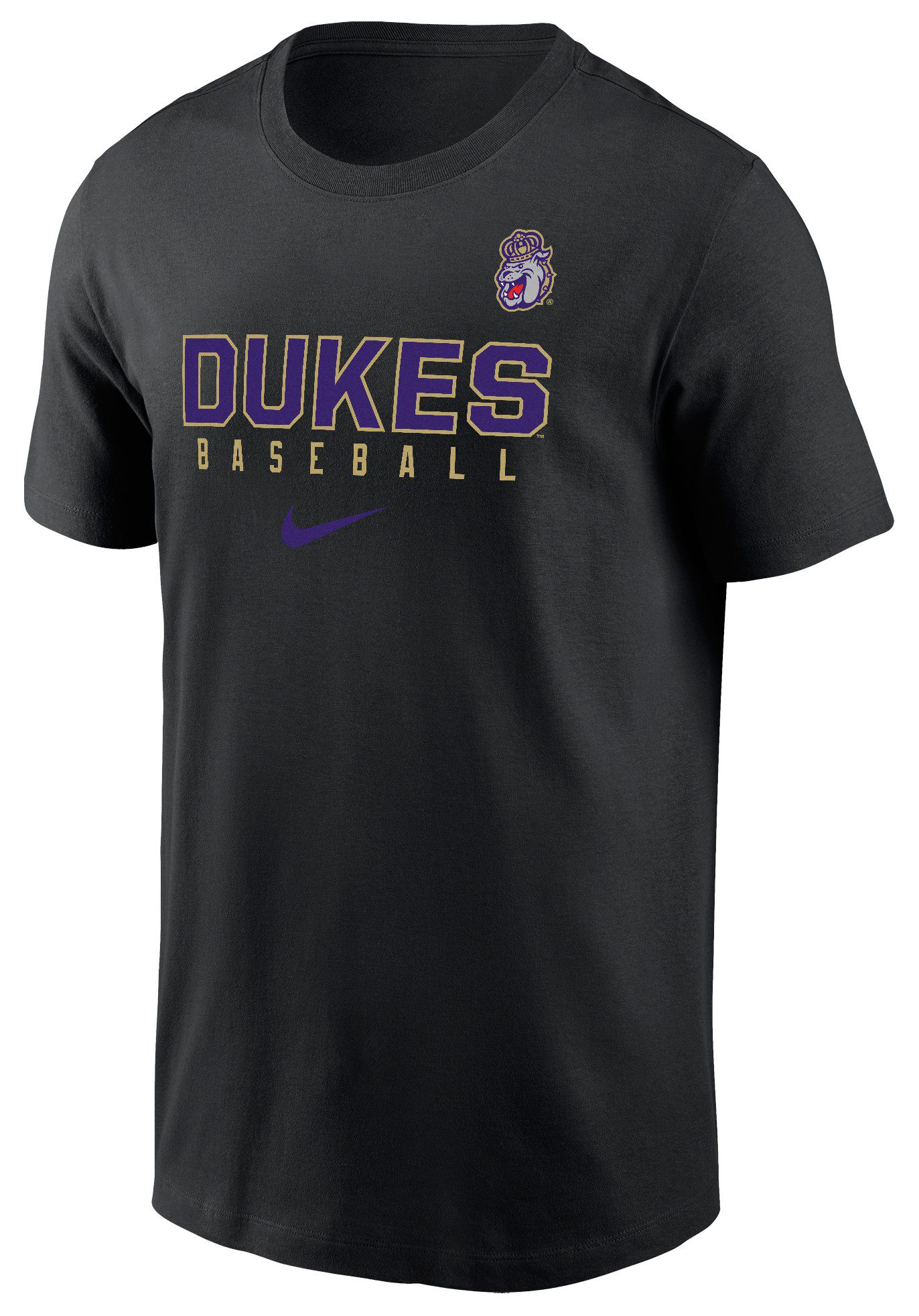 Nike Men's James Madison Dukes Black Legend T-Shirt
