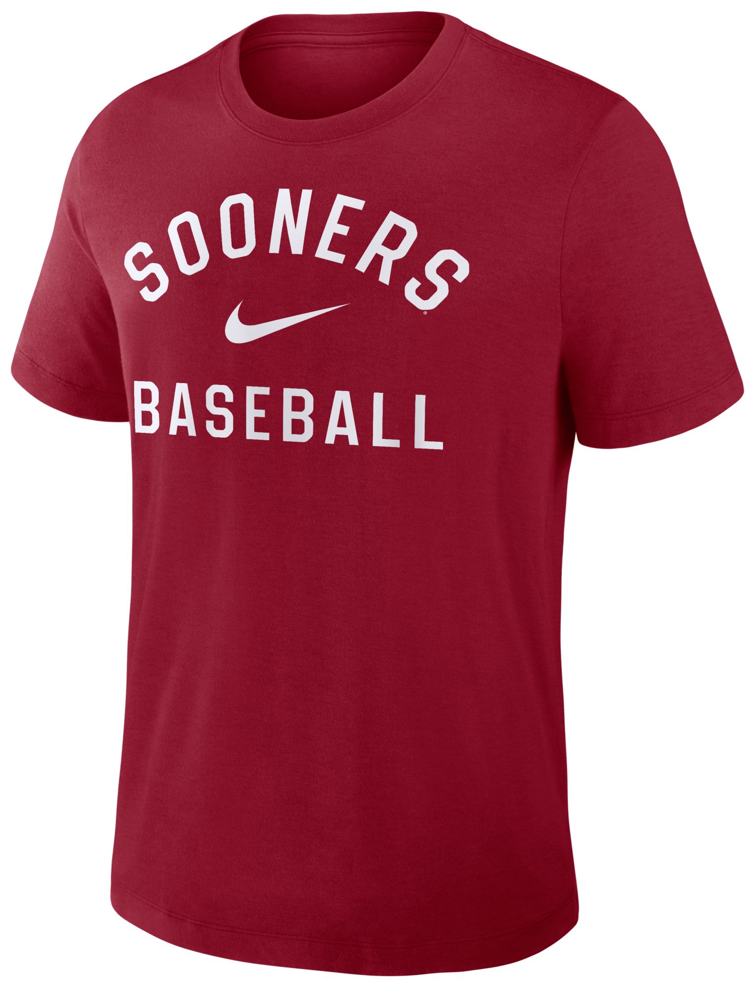 Nike Men's Oklahoma Sooners Team Crimson Early Work Dugout T-Shirt