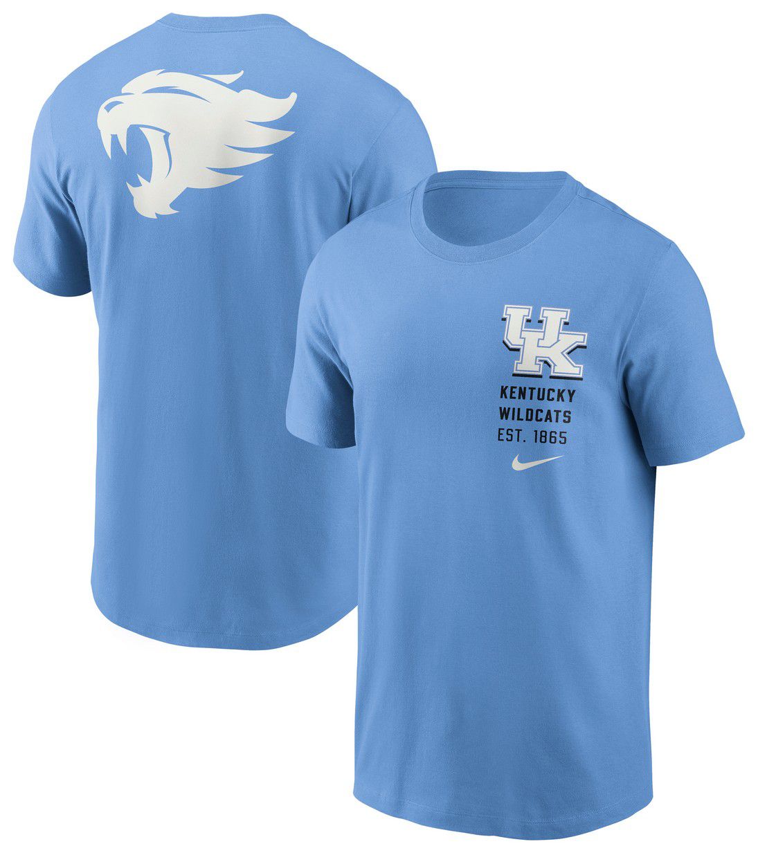 Nike Men's Kentucky Wildcats Valor Blue Record Back Hit T-Shirt