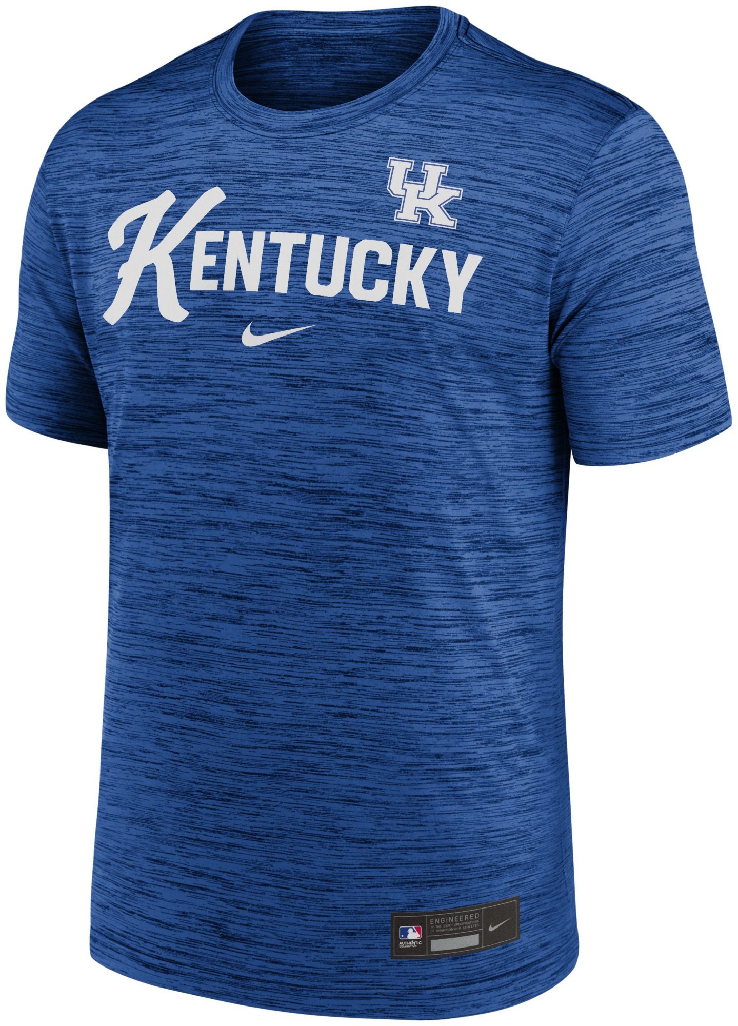 Nike Men's Kentucky Wildcats Game Royal Script Heathered Legend T-Shirt