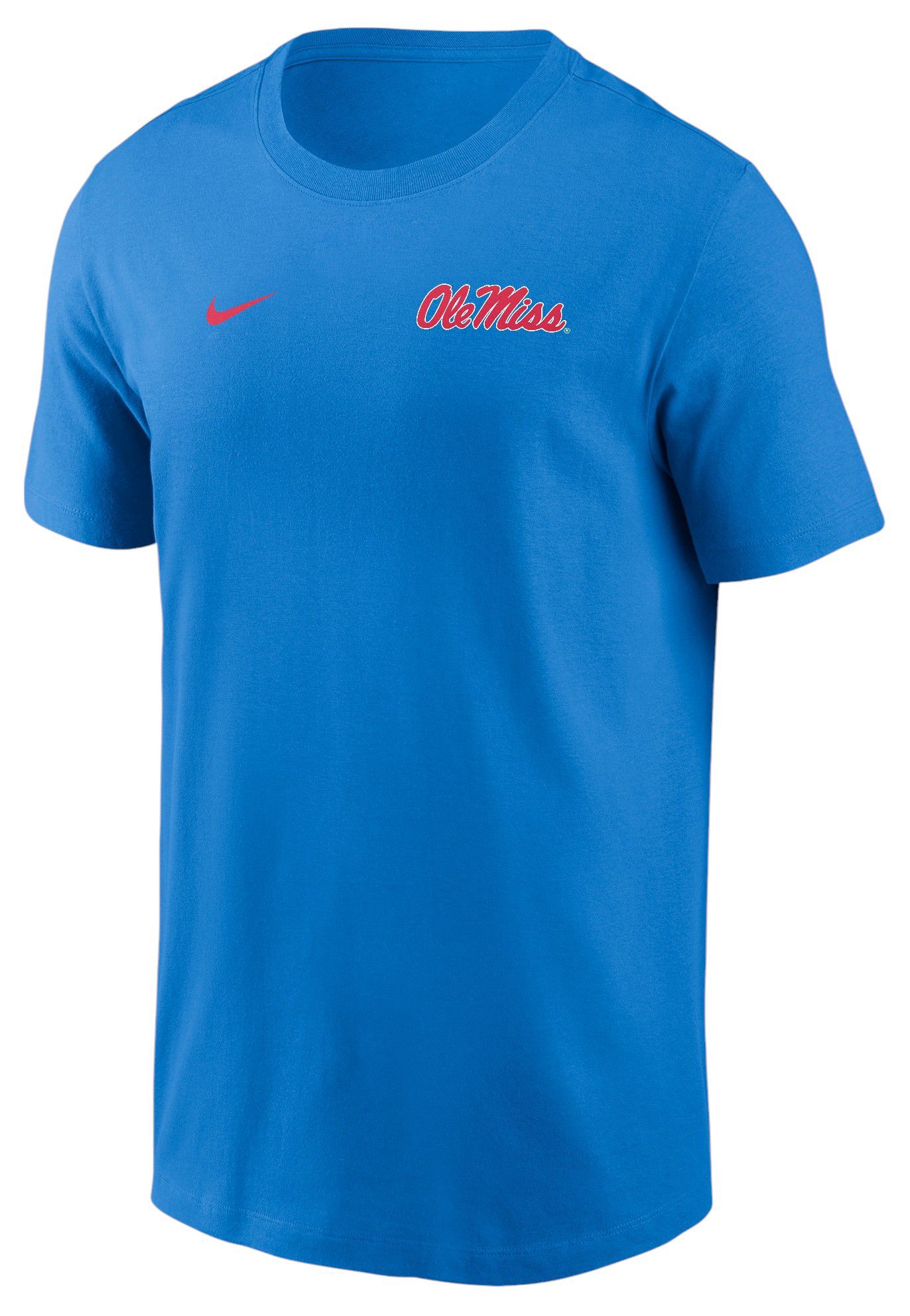Nike Men's Ole Miss Rebels Light Blue Legend Logo T-Shirt