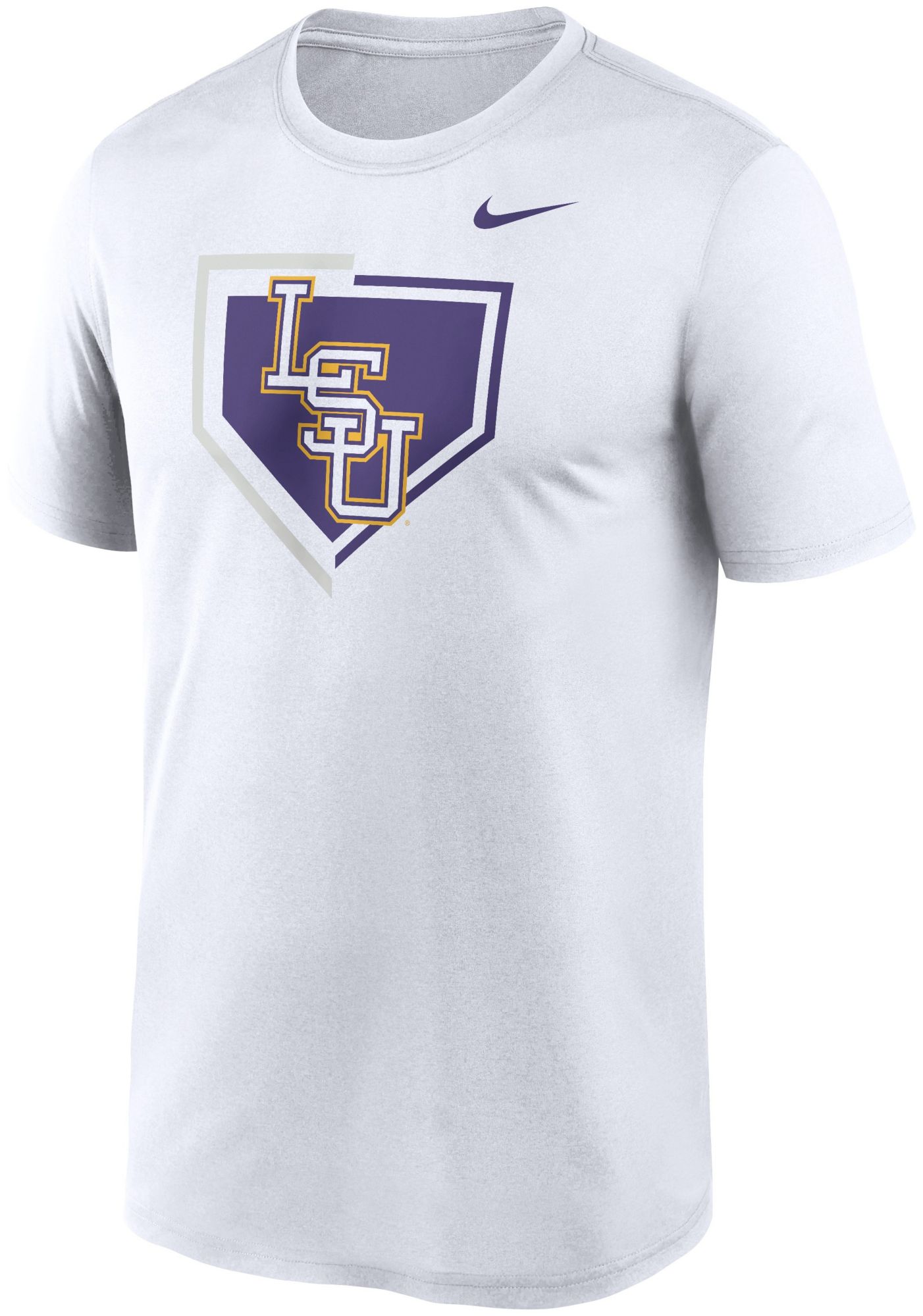 Nike Men's LSU Tigers White Legend T-Shirt