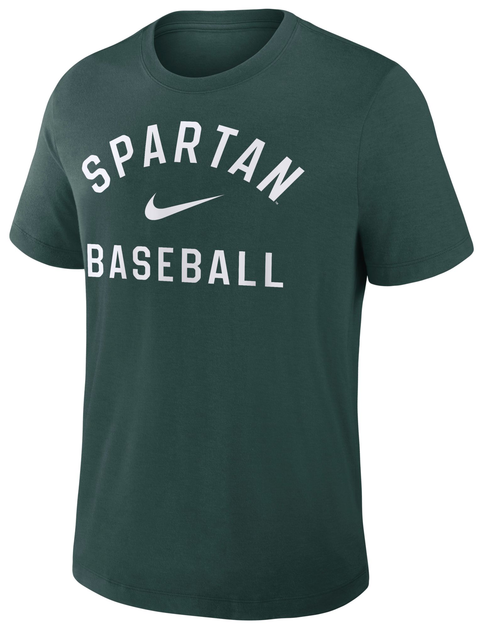 Nike Men's Michigan State Spartans Pro Green Early Work Dugout T-Shirt