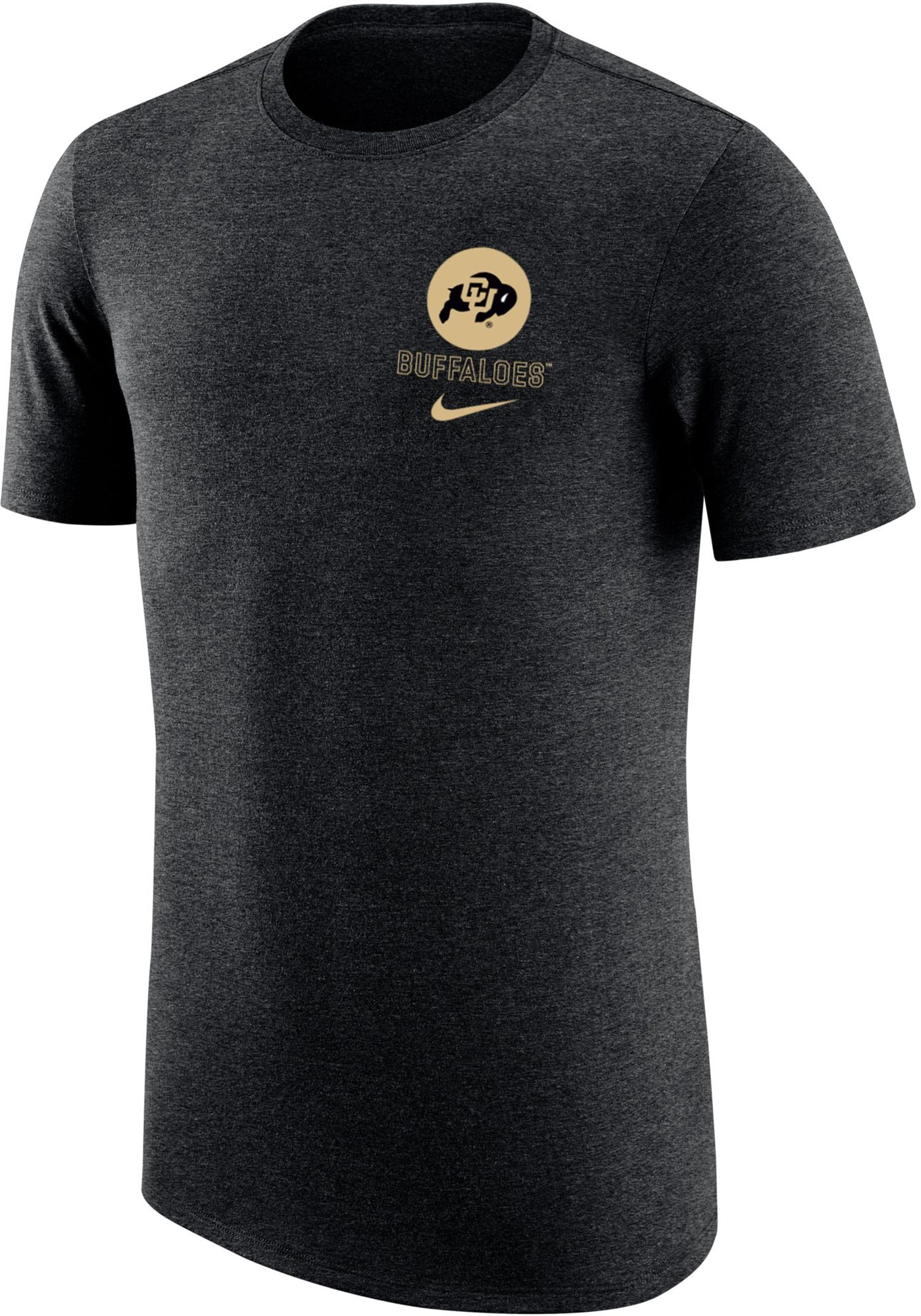 Nike Men's Missouri Tigers Black Triblend LC Stack Logo Short Sleeve T-Shirt