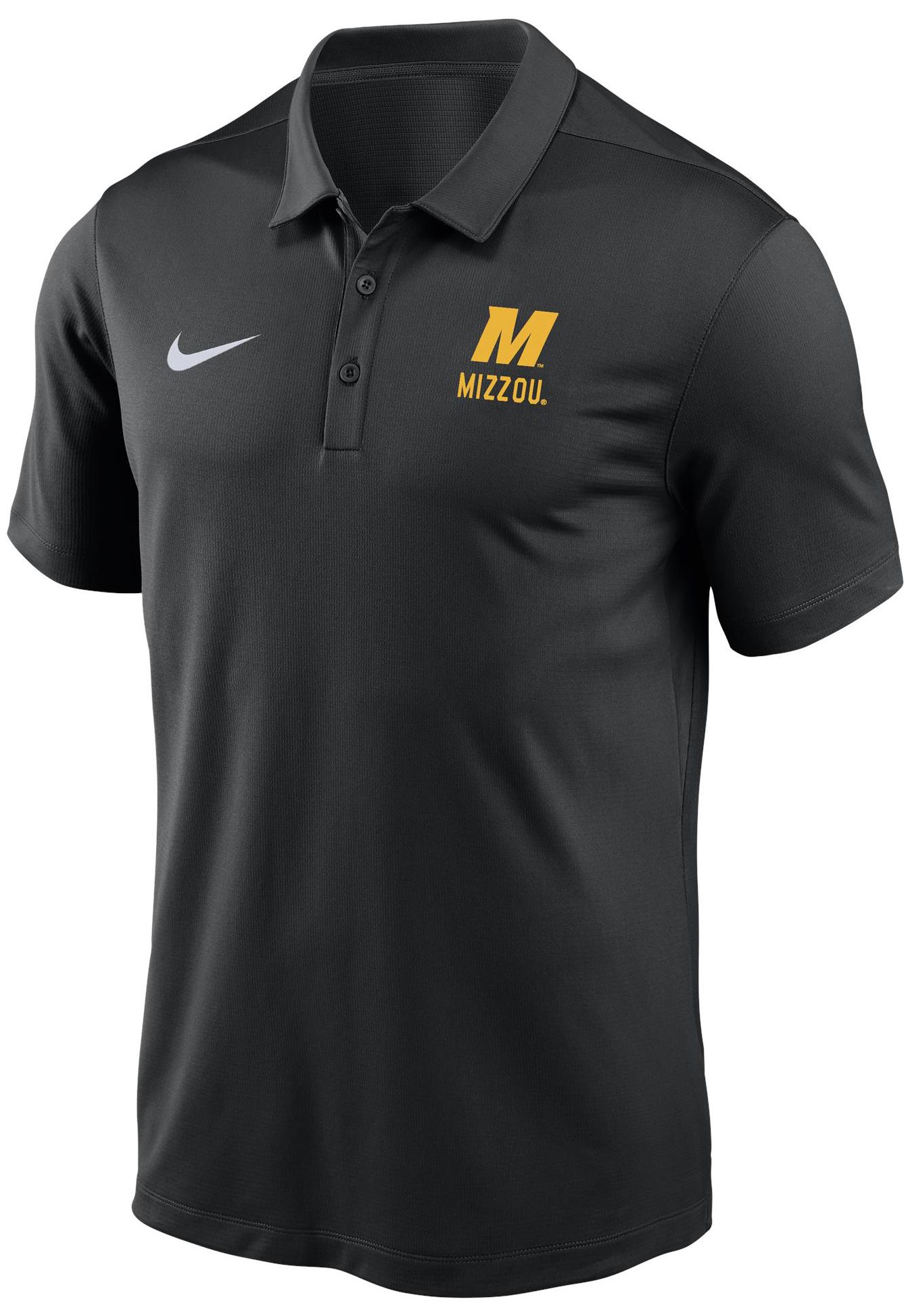 Nike Men's Missouri Tigers Black Victory Polo