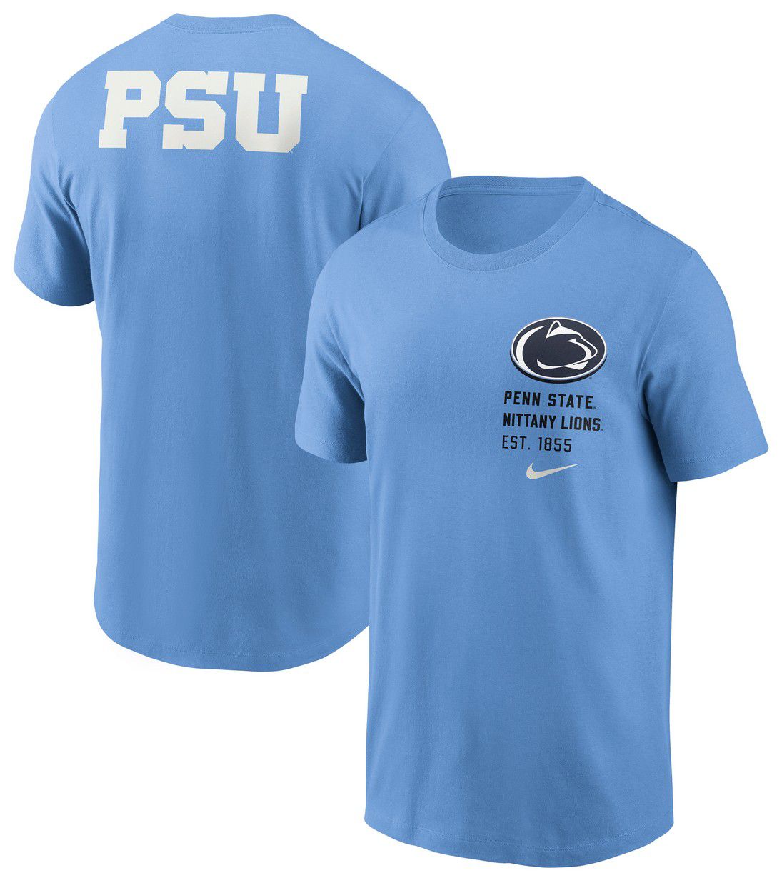 Nike Men's Penn State Nittany Lions Valor Blue Record Back Hit T-Shirt