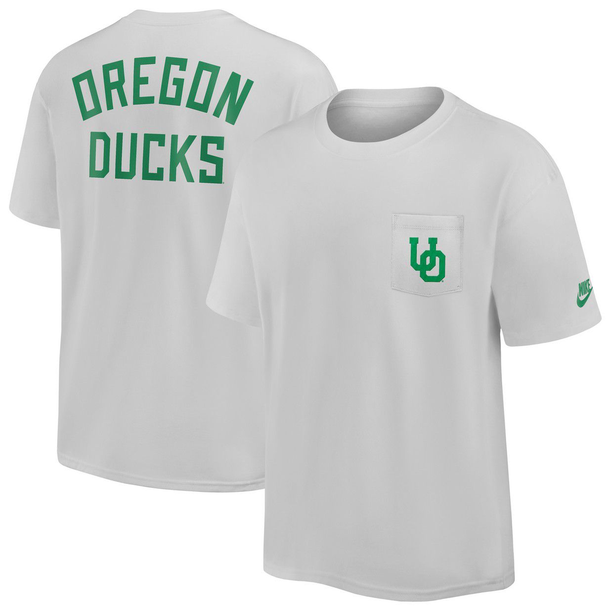 Nike Men's Oregon Ducks Photon Dust 2 Hit Pocket T-Shirt