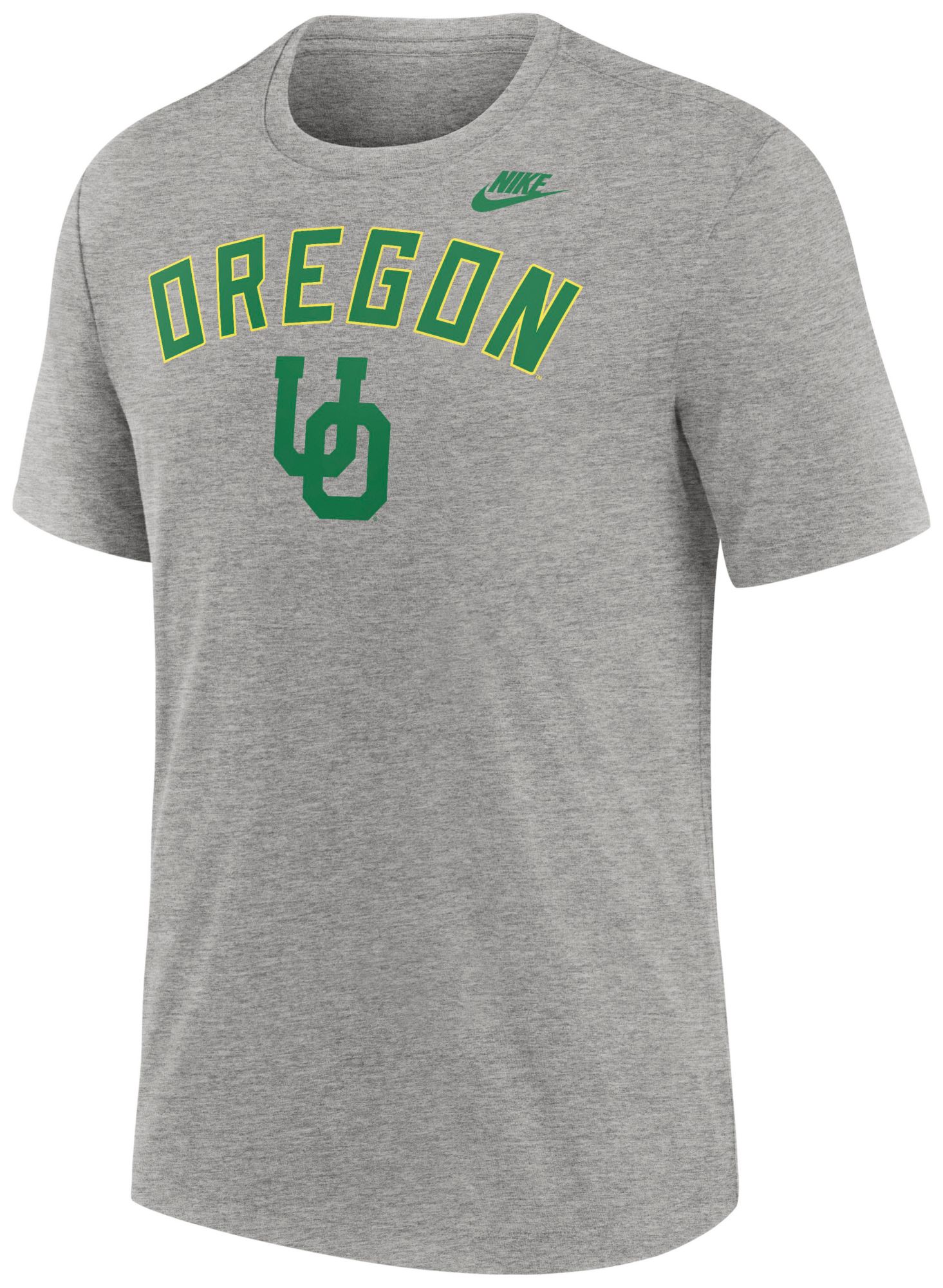 Nike Men's Oregon Ducks Dark Grey Heather Legacy Arch T-Shirt