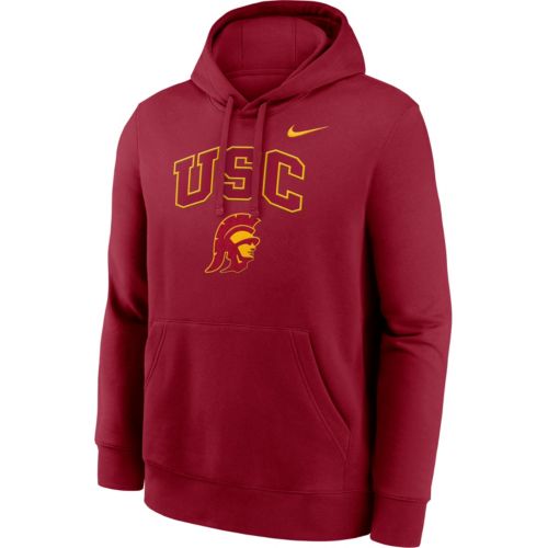Nike Men's USC Trojans Black Club Fleece Team Issue Sideline
