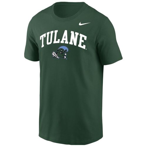Nike Youth Tulane Green Wave Green Cotton Stripe T-Shirt Dick's