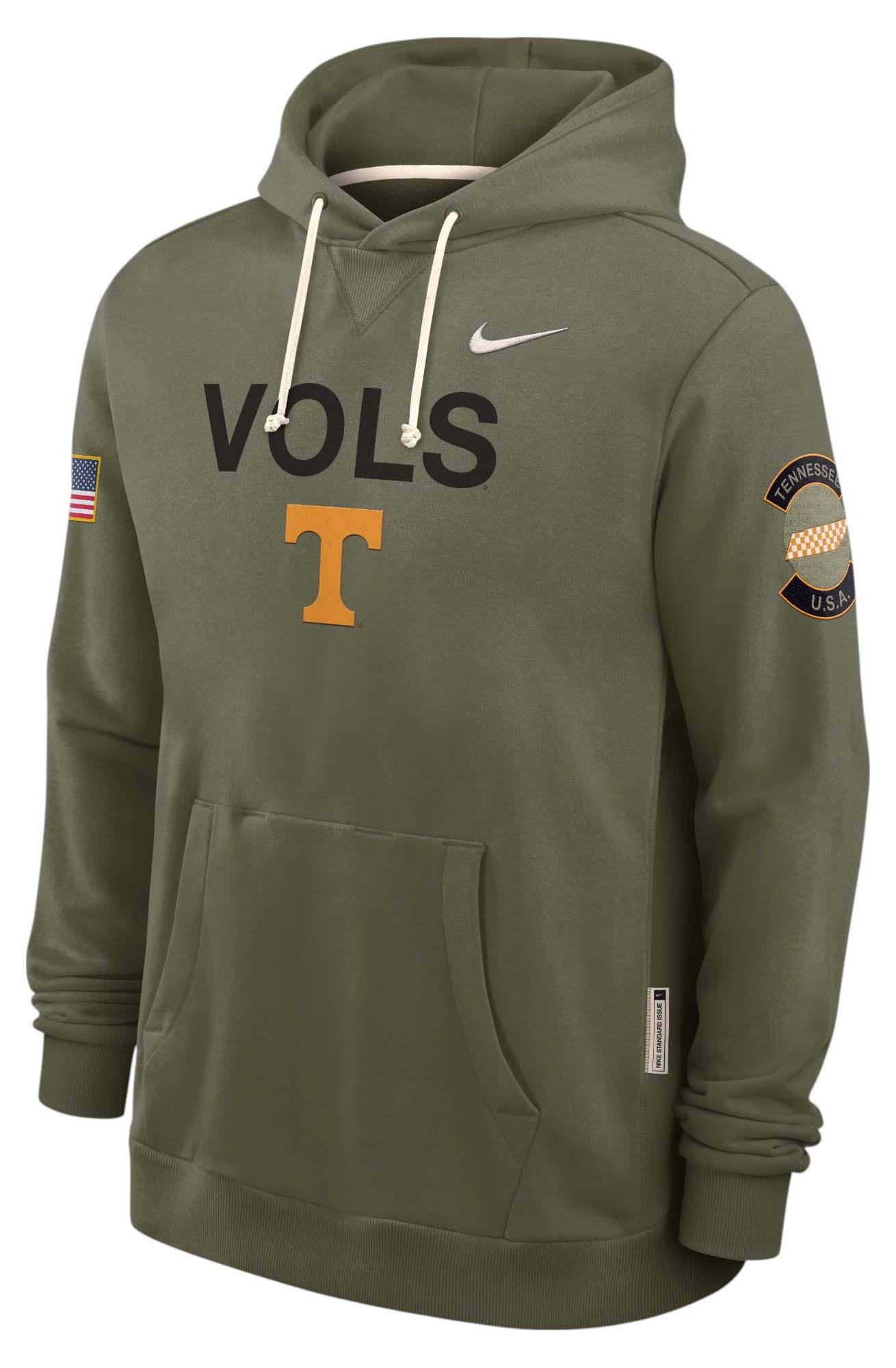 Nike Men's Tennessee Volunteers Medium Olive 2025 Military Appreciation Pullover Hoodie