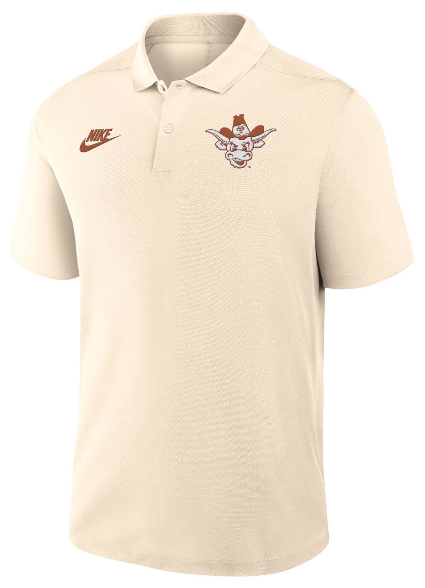 Nike Men's Texas Longhorns Natural Legacy Polo