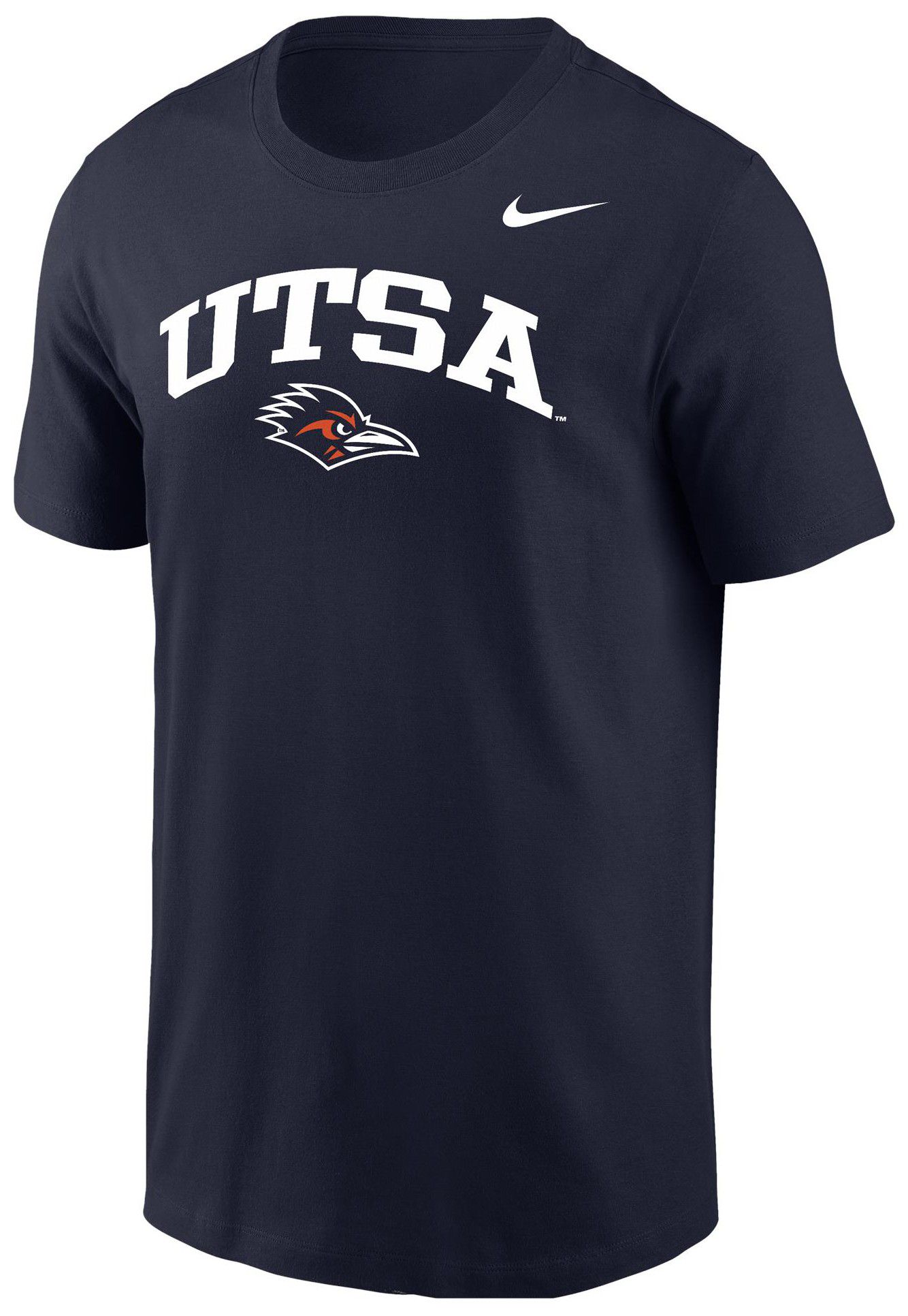 Nike Men's UT San Antonio Roadrunners Navy Arch Logo T-Shirt