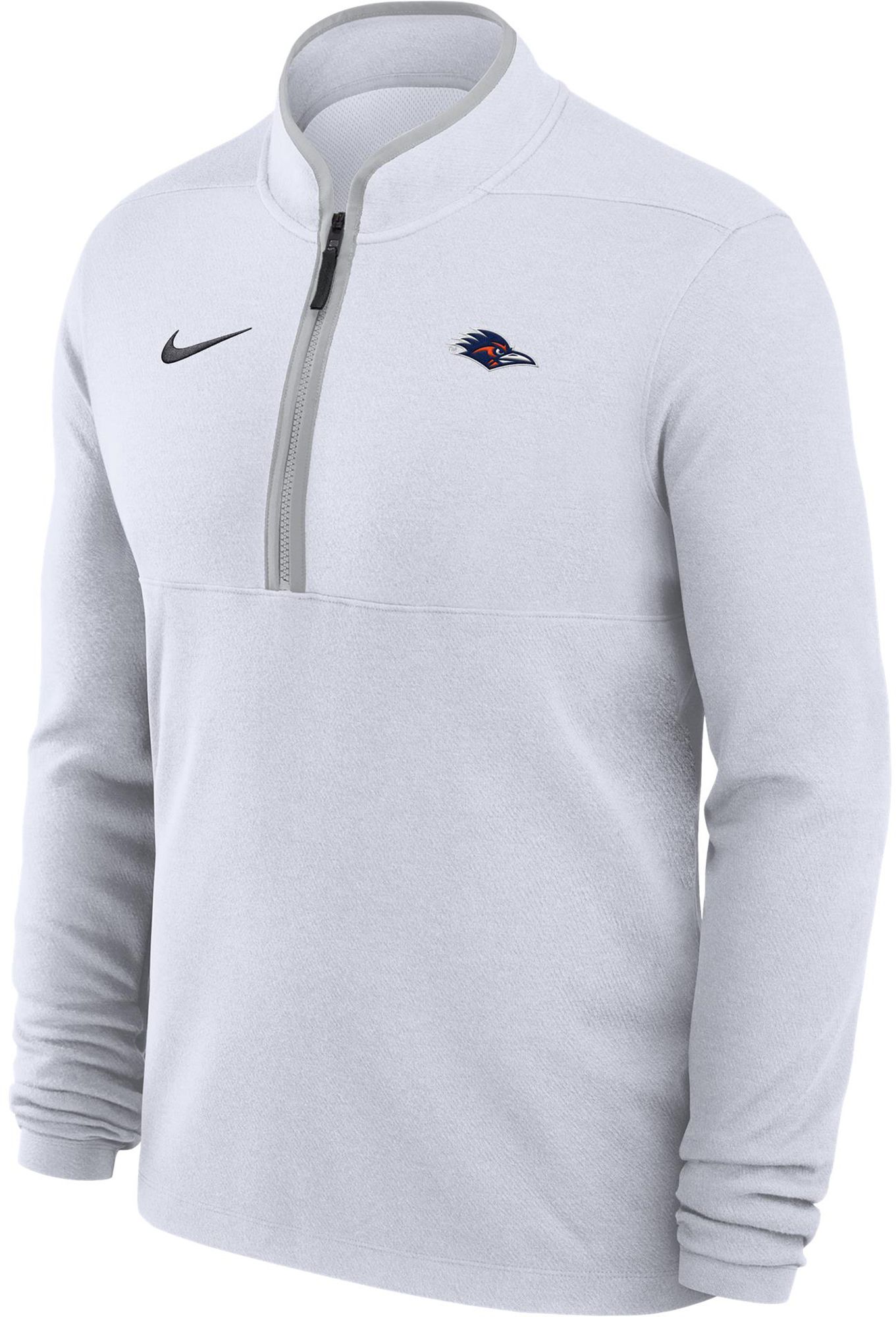 Nike Men's UT San Antonio Roadrunners White 1/4 Zip Jacket