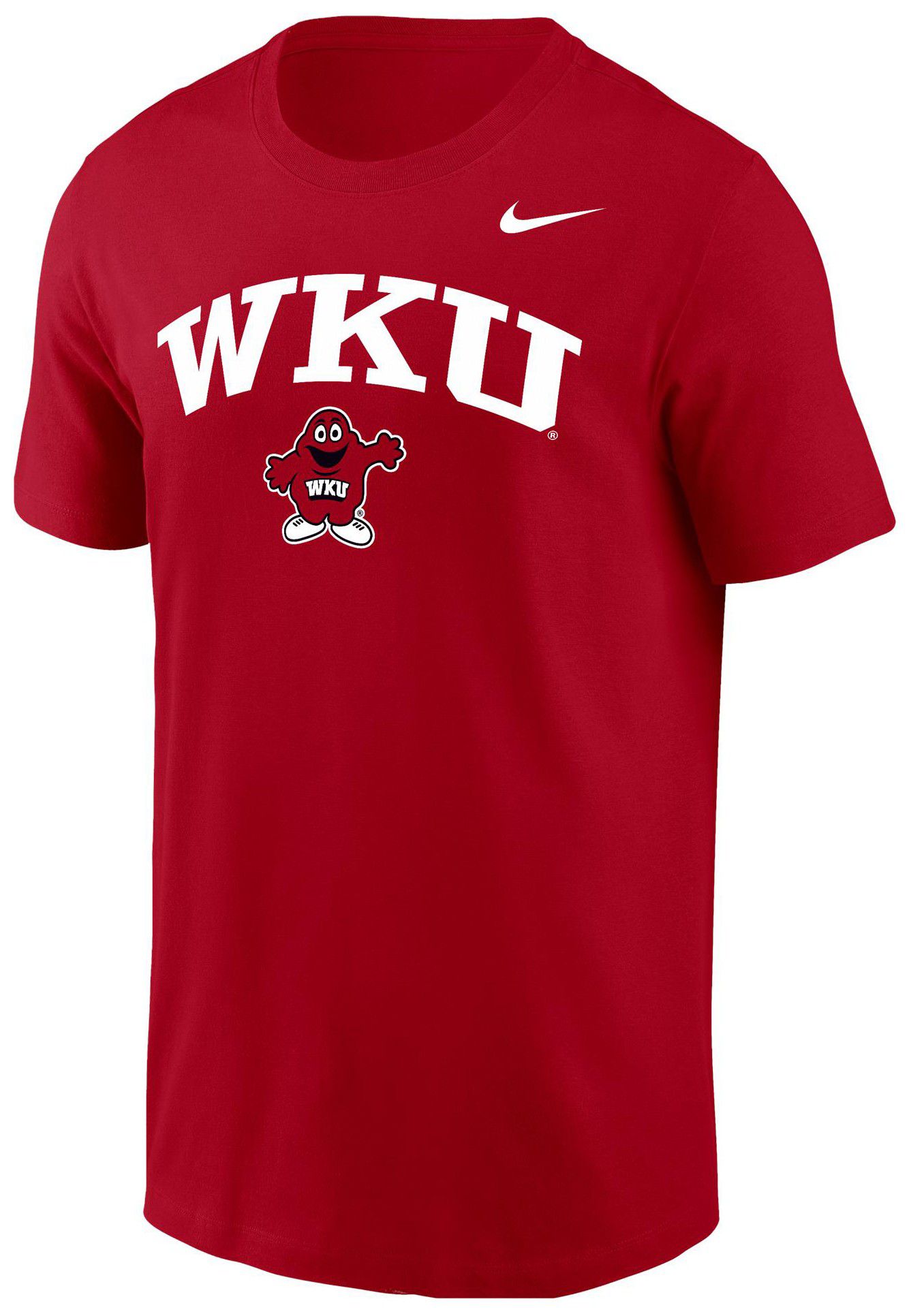 Nike Men's Western Kentucky Hilltoppers Red Arch Logo T-Shirt
