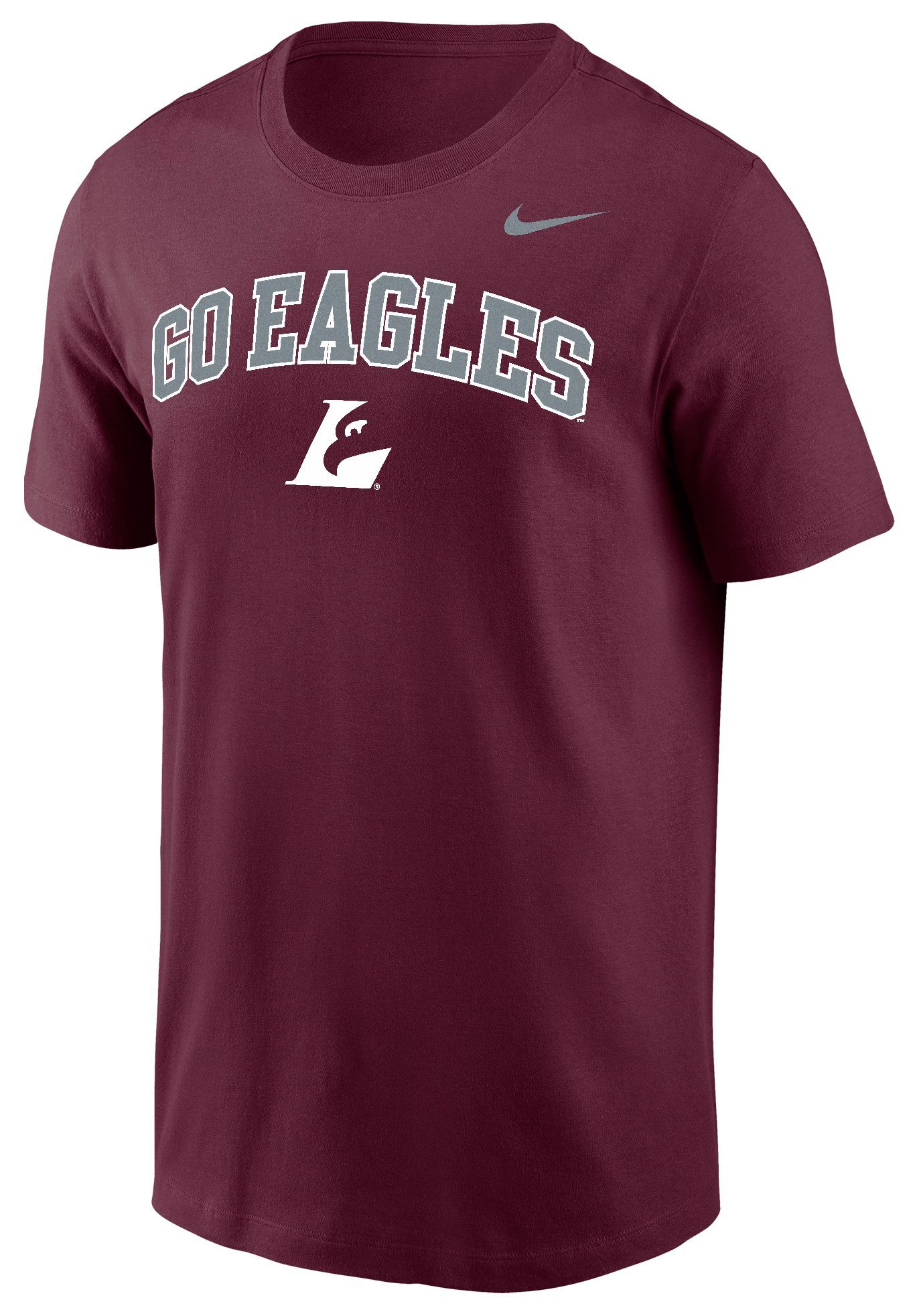Nike Men's UW-La Crosse Eagles Maroon Dri-FIT Cotton T-Shirt