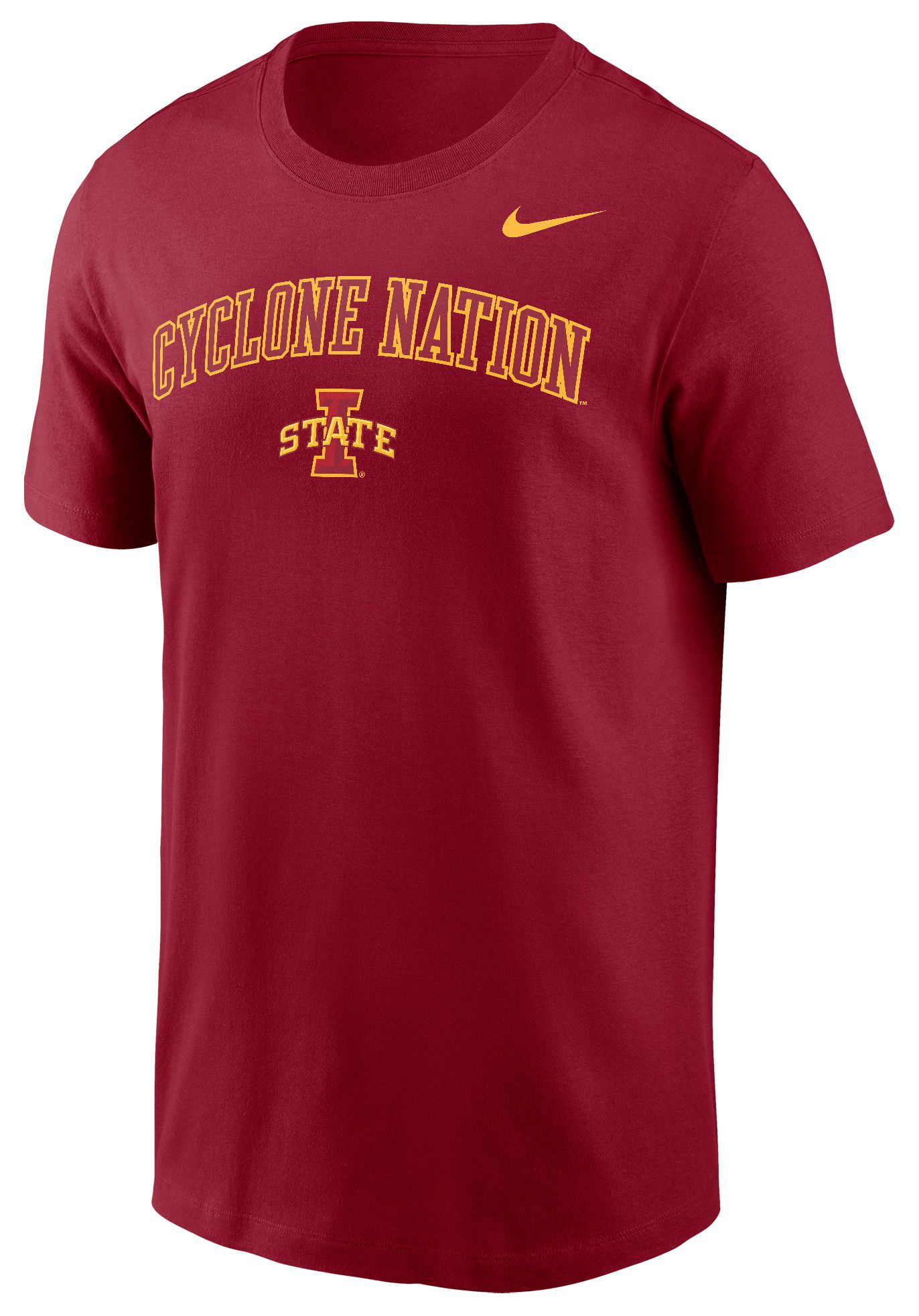Nike Men's Iowa State Cyclones Crimson Dri-FIT Cotton T-Shirt