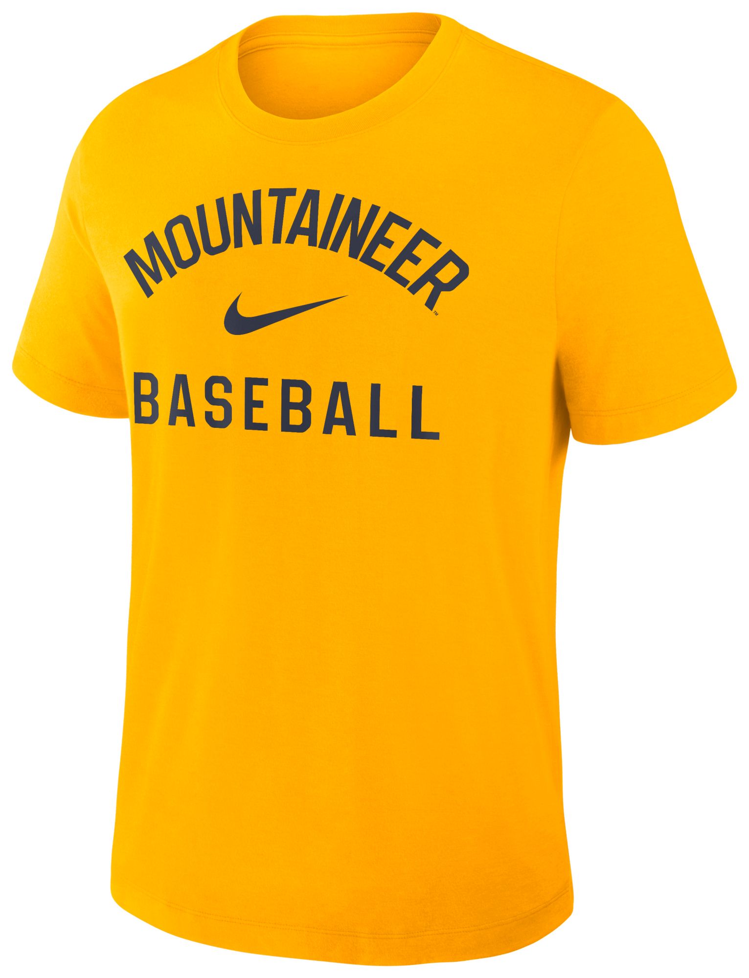Nike Men's West Virginia Mountaineers University Gold Early Work Dugout T-Shirt