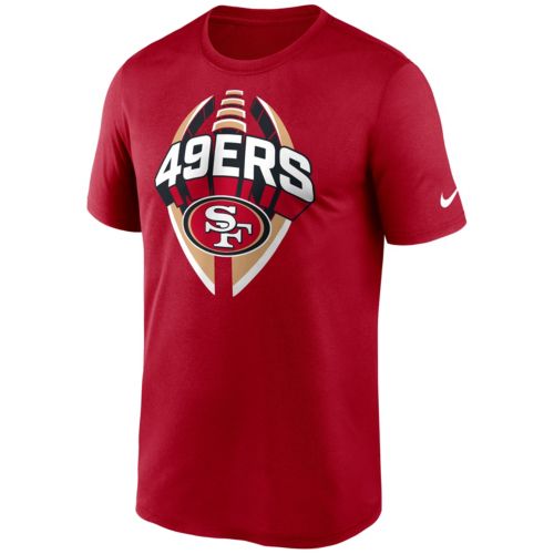 Nike Men's San Francisco 49ers Fred Warner #54 Red T-Shirt