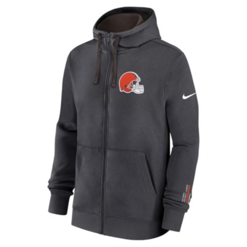 Cleveland Browns Nike Sideline Impact Hoodie Men's Nike Orange