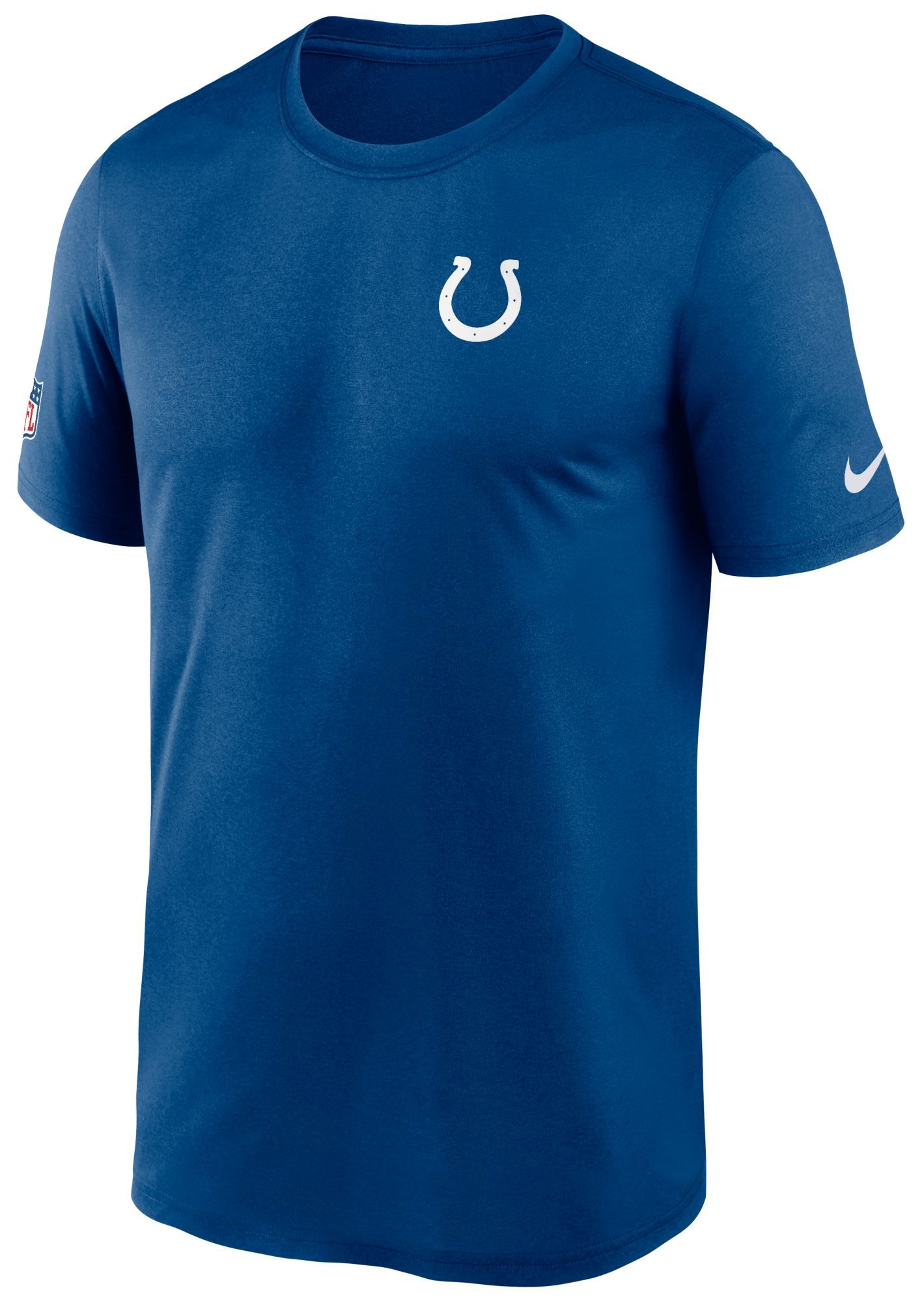 Nike Men's Indianapolis Colts Gym Blue Legend Logo T-Shirt