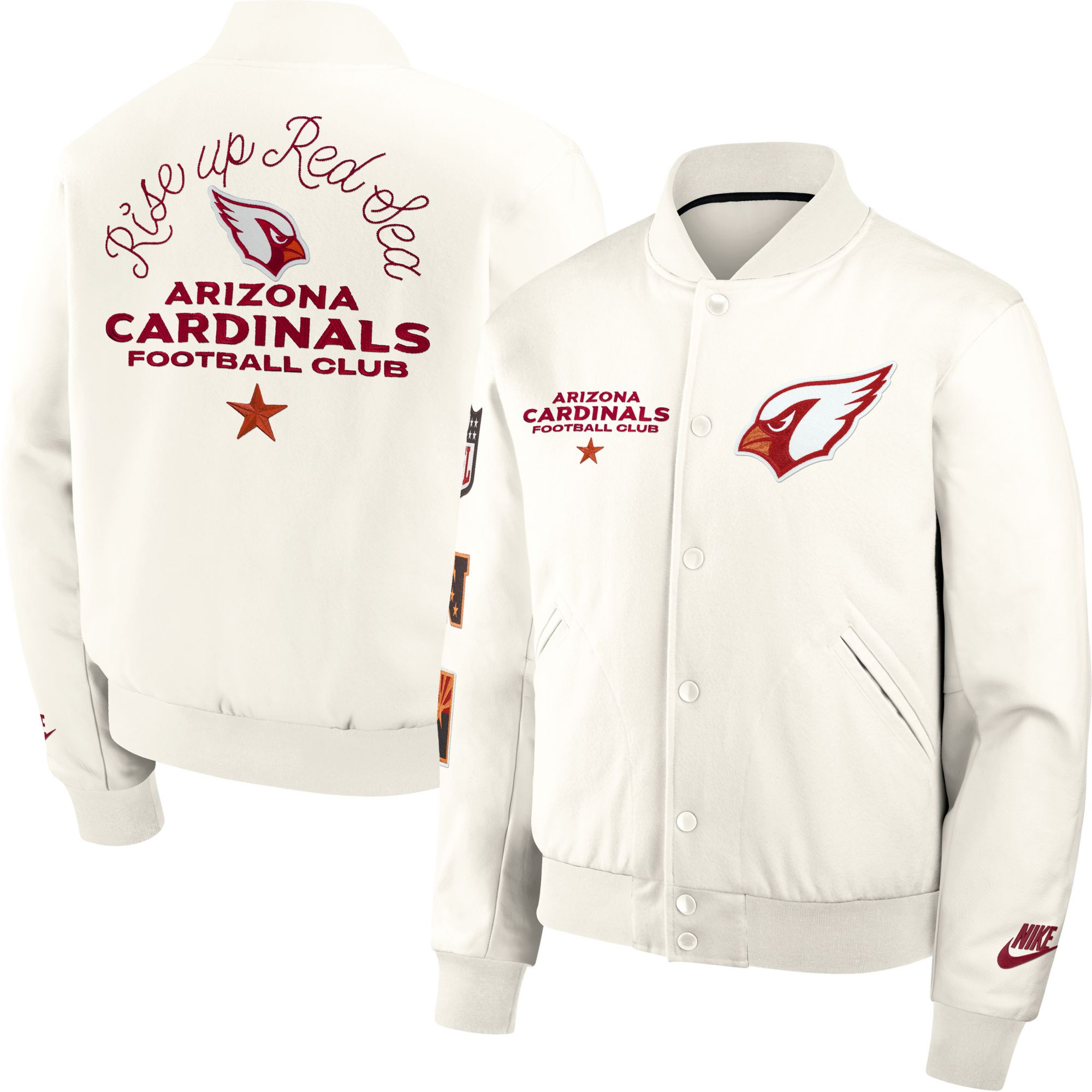 Nike Men's Arizona Cardinals NFL Rivalries Varsity Jacket