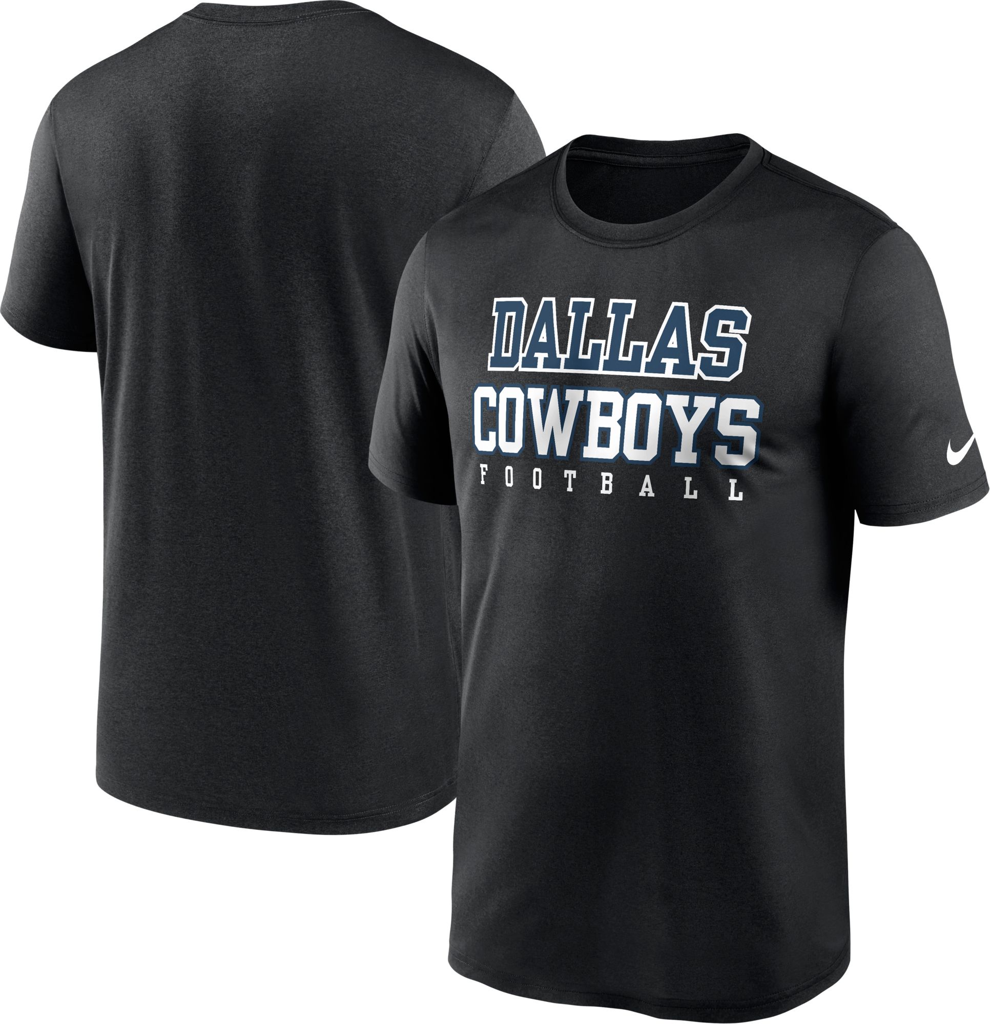 Nike Men's Dallas Cowboys Black Practice Legend T-Shirt