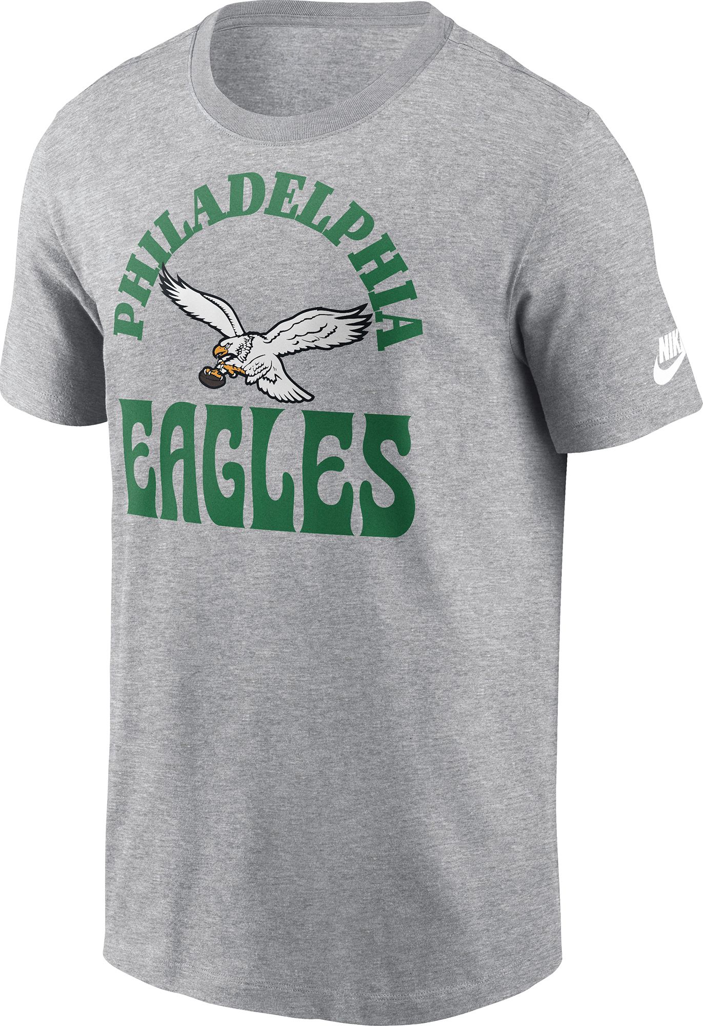 Nike Men's Philadelphia Eagles Grey Helmet T-Shirt