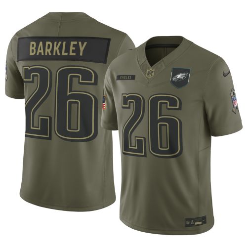 Eagles Football グリーン ウォームアップウェア　M Men's Nike Saquon Barkley Kelly Green Philadelphia Eagles