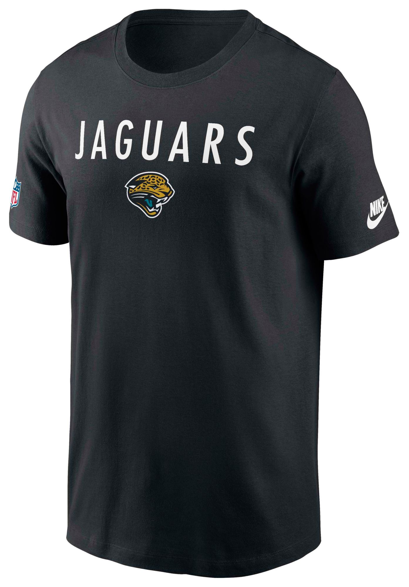 Nike Men's Jacksonville Jaguars Black Dri-FIT Logo T-Shirt
