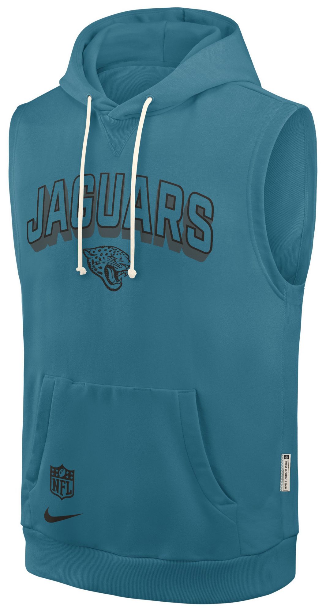 Nike Men's Jacksonville Jaguars Blustery Sleeveless Hoodie