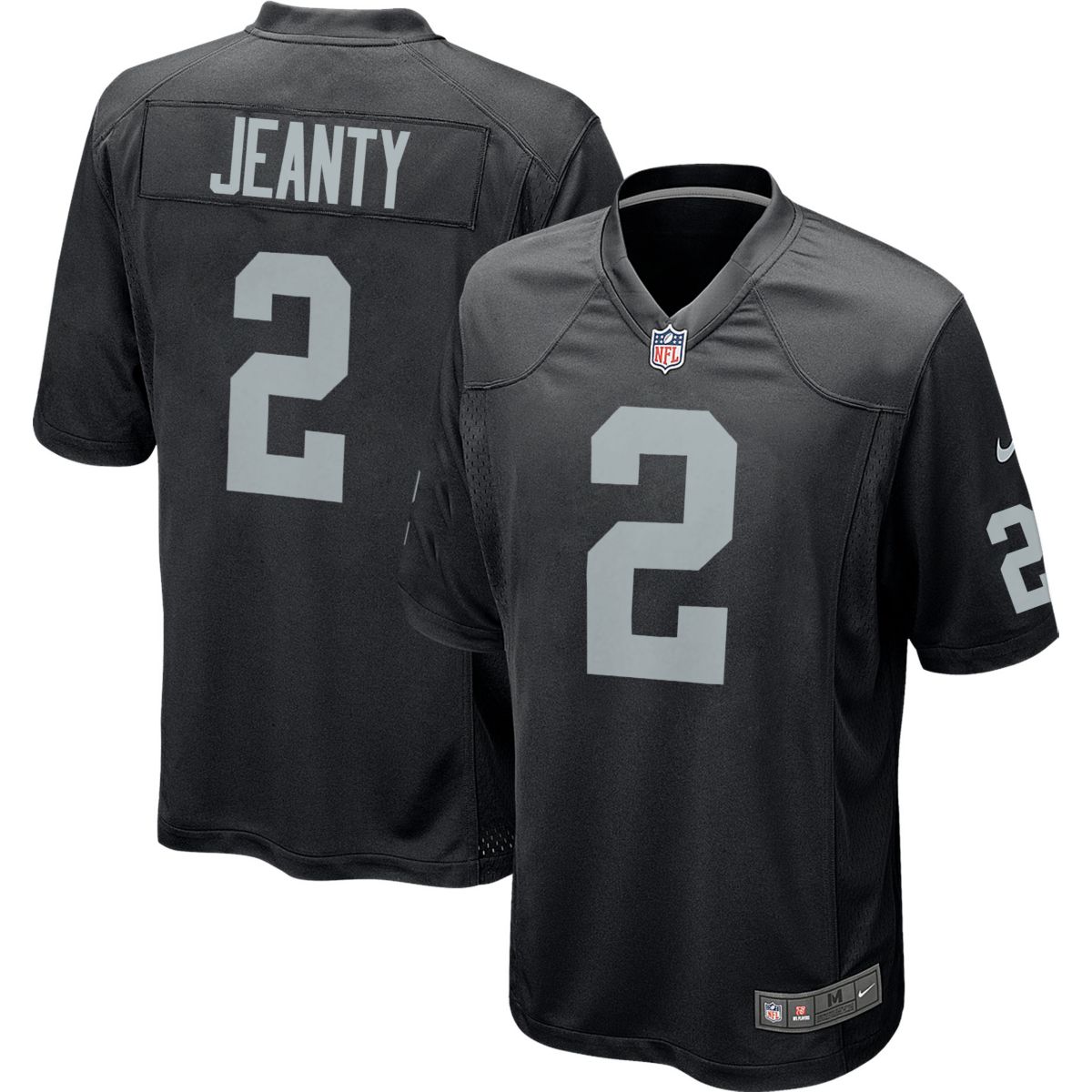 Nike Men's Las Vegas Raiders Fernando Mendoza #15 Black Home Game