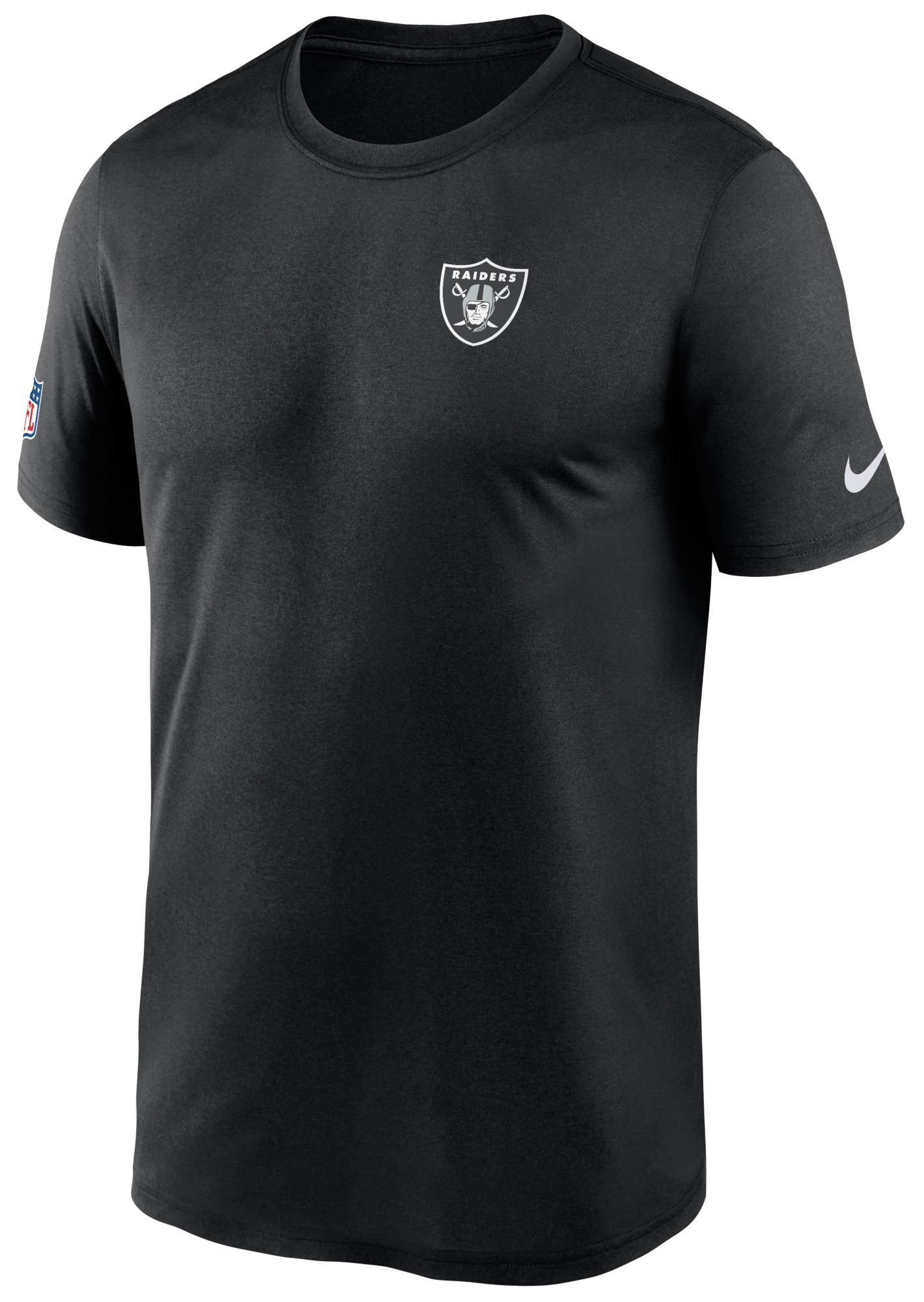 Nike Men's Las Vegas Raiders Black Legend Logo T-Shirt
