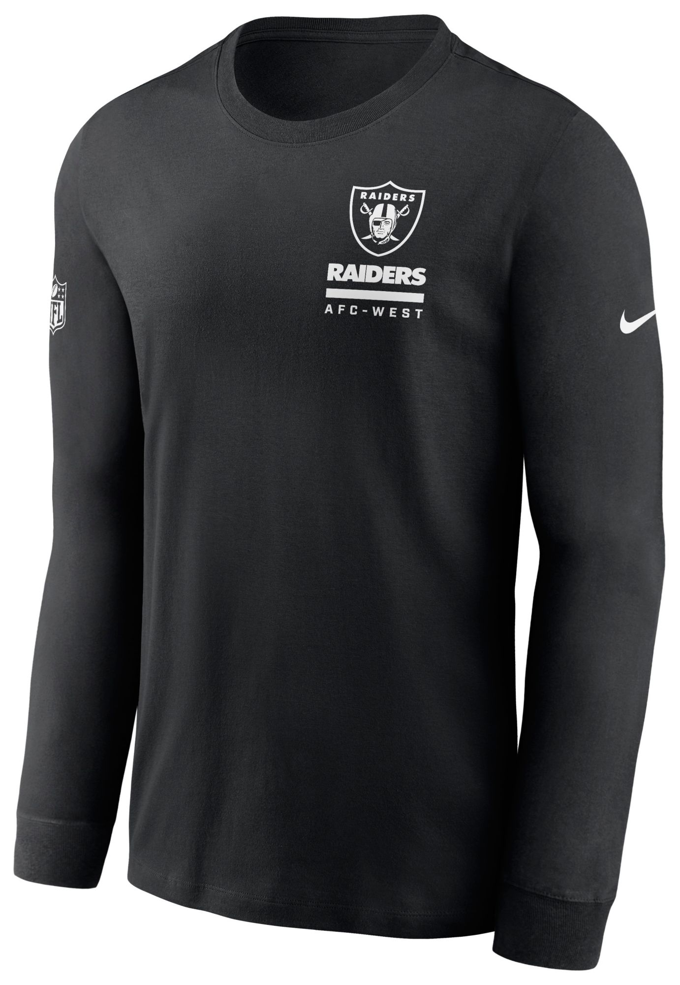 Nike Men's Las Vegas Raiders Black Legend Team Issue Long Sleeve T-Shirt