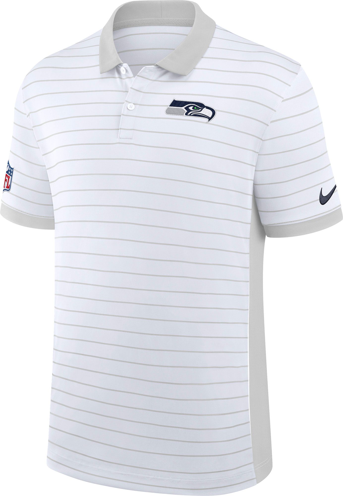 Nike Men's Seattle Seahawks White Victory Polo