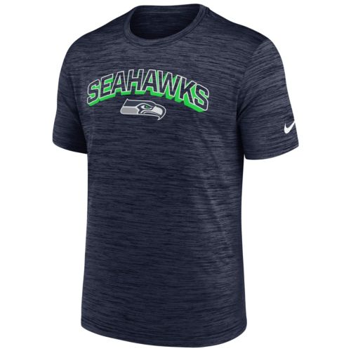 47 Men's Seattle Seahawks Blue Byline Franklin T-Shirt