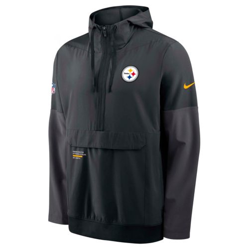 47 Men's Pittsburgh Steelers Black Homestead Full-Zip Jacket