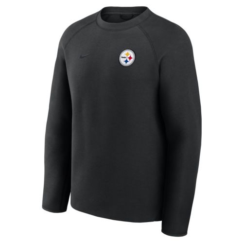 Nike Men's Pittsburgh Steelers Olive Tech Fleece Full-Zip