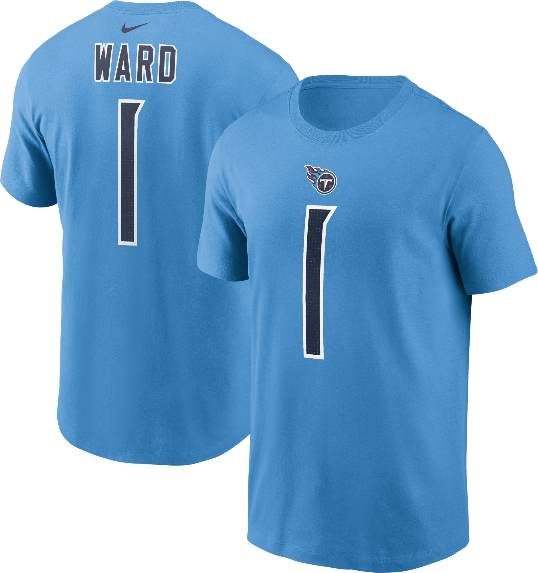 Nike Men's Tennessee Titans Draft Pick #1 Coast T-Shirt