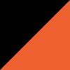Black/White/Orange