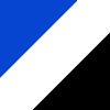 Blue/White/Black/Gold