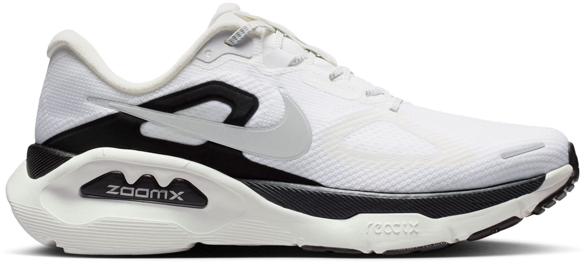 White/Metallic Silver/Black