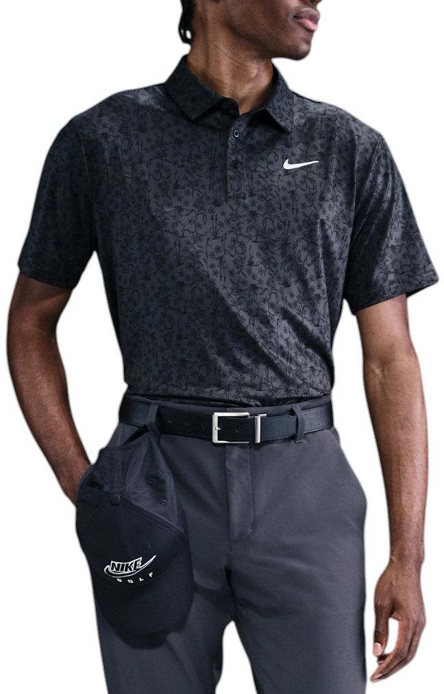 Nike Men's Dri-FIT Tour POA Print Golf Polo